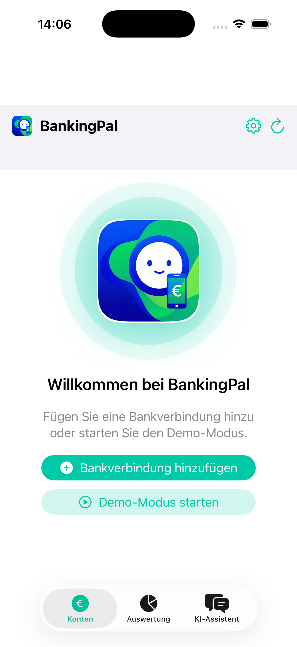 BankingPal Pocket – Konten&uuml;bersicht